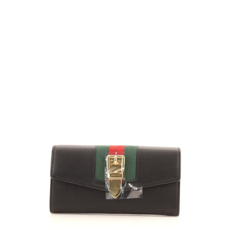 Gucci Sylvie Continental Wallet Leather