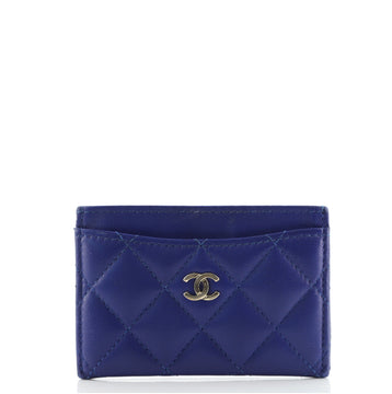 Chanel Classic Card Holder Quilted Lambskin