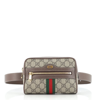 Gucci Ophidia Belt Bag GG Coated Canvas Small