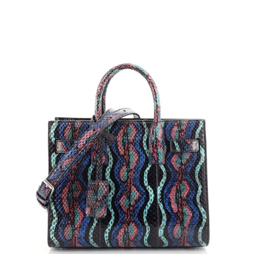 Saint Laurent Sac de Jour Bag Python Nano