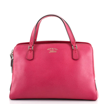 Gucci Swing Top Handle Tote Leather
