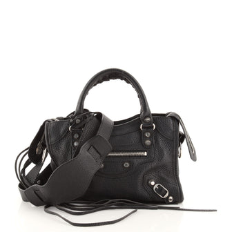 Balenciaga City Classic Studs Bag Leather Mini