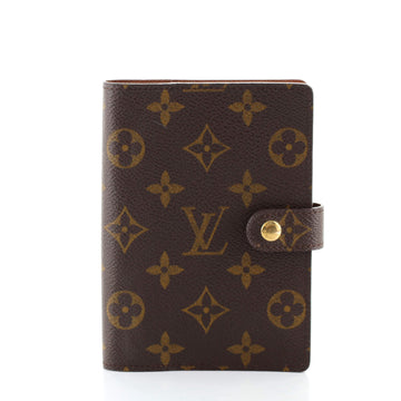 Louis Vuitton Ring Agenda Cover Monogram Canvas PM