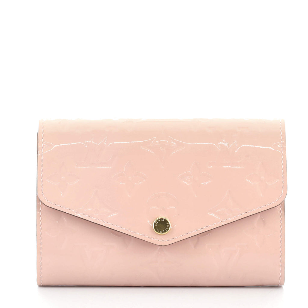 Louis Vuitton Compact Curieuse Wallet Monogram Empreinte Leather Pink 890933