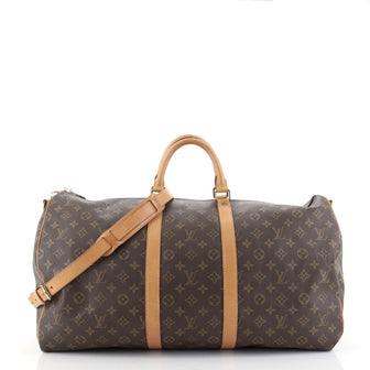 Louis Vuitton Keepall Bandouliere Bag Monogram Canvas 55