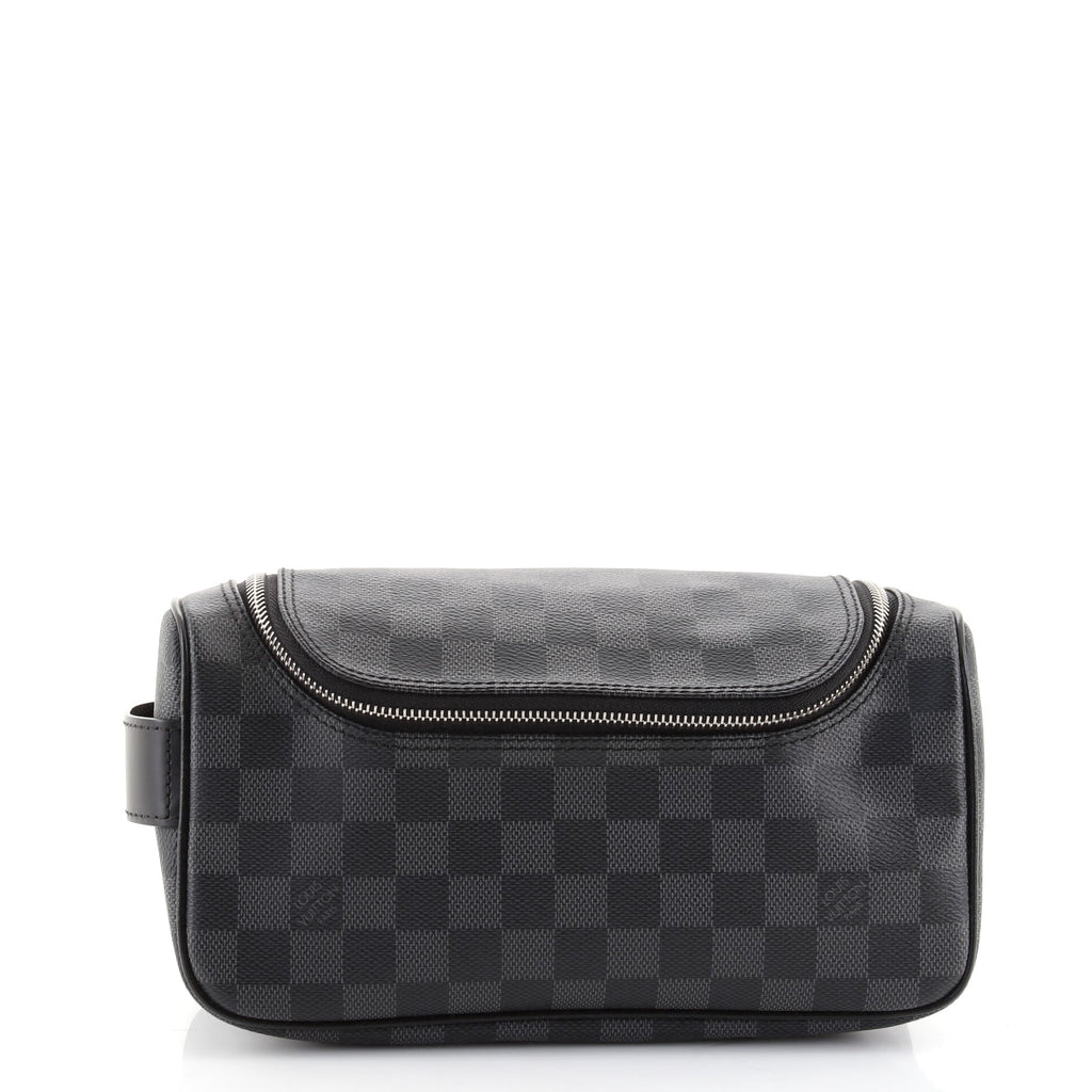 Louis Vuitton Damier Graphite Cosmetic Pouch - Black Cosmetic Bags,  Accessories - LOU789706