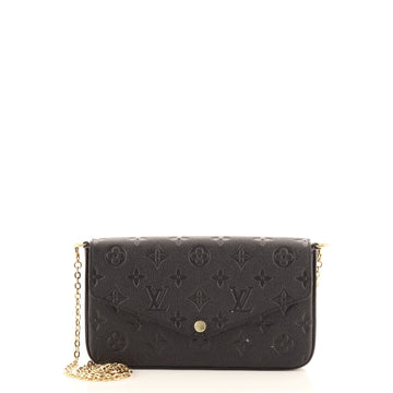 Louis Vuitton Felicie Pochette Monogram Empreinte Leather