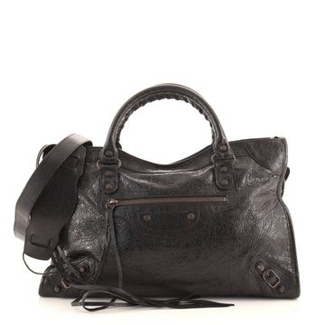 Balenciaga City Classic Studs Bag Leather Medium