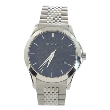 Gucci G-Timeless Quartz Watch Stainless Steel 38