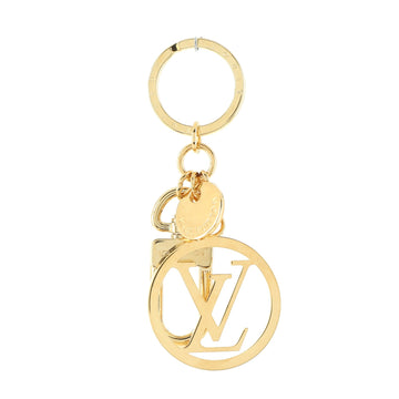 Louis Vuitton LV Circle Bag Charm and Key Holder Metal