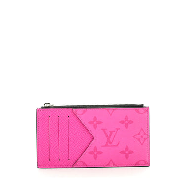 Louis Vuitton Coin Card Holder Monogram Taigarama