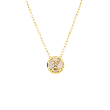 Louis Vuitton Louise Long Necklace Metal