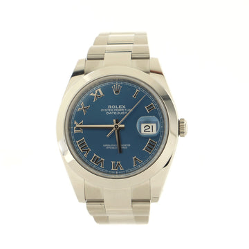 Rolex Oyster Perpetual Datejust Automatic Watch Stainless Steel 41