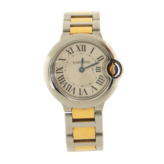 Cartier Ballon Bleu de Cartier Quartz Watch Stainless Steel and Yellow Gold 28
