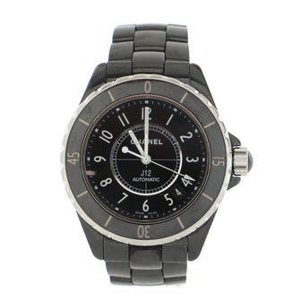 Chanel J12 Automatic Watch Ceramic and Stainless Steel 38