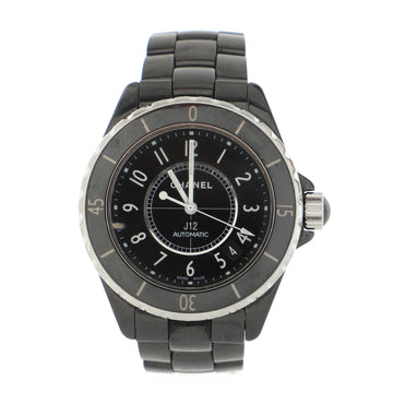 Chanel J12 Automatic Watch Ceramic and Stainless Steel 38