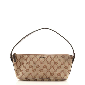 Gucci Boat Pochette GG Canvas Small