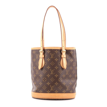 Louis Vuitton Petit Bucket Bag Monogram Canvas