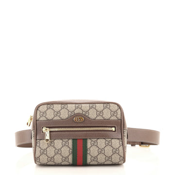 Gucci Ophidia Belt Bag GG Coated Canvas Small