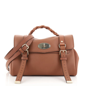 Mulberry Alexa Satchel NM Grainy Leather Medium