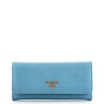 Prada Continental Wallet Saffiano Leather Long