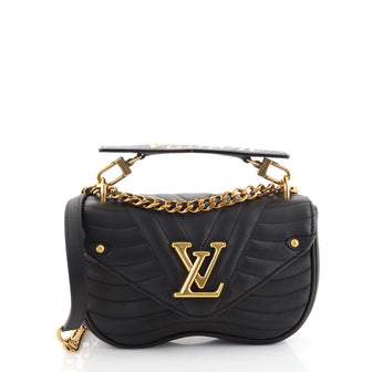 Louis Vuitton New Wave Chain Bag Quilted Leather PM