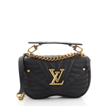 Louis Vuitton New Wave Chain Bag Quilted Leather PM