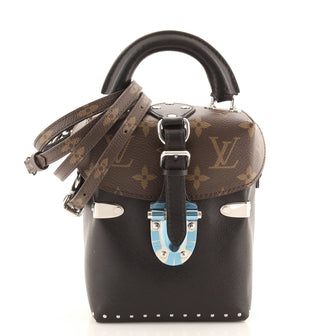 Louis Vuitton Camera Box Handbag Studded Monogram Canvas and Leather