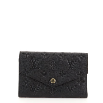 Louis Vuitton Compact Curieuse Wallet Monogram Empreinte Leather