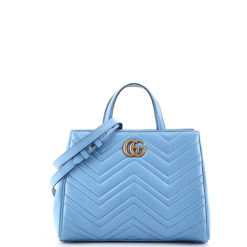 Gucci GG Marmont Tote Matelasse Leather Small