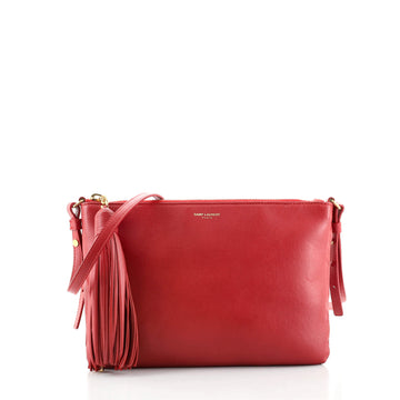 Saint Laurent Teen Monogram Crossbody Bag Leather