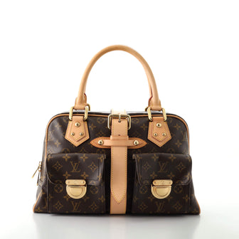 Louis Vuitton Manhattan Handbag Monogram Canvas GM