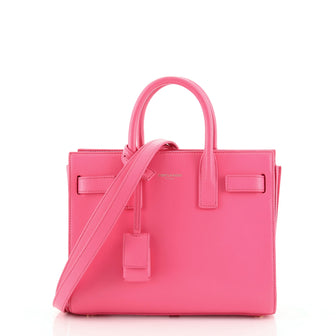 Saint Laurent Sac de Jour Bag Leather Nano