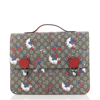 Gucci Children's Backpack Printed GG Coated Canvas
