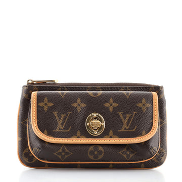Louis Vuitton Tikal Wristlet Pochette Monogram Canvas