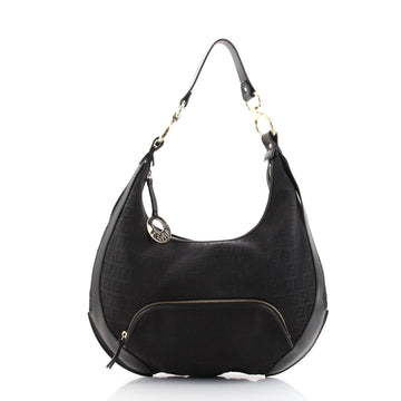 Fendi Chef Pocket Hobo Zucchino Canvas
