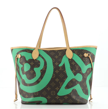 Louis Vuitton Neverfull NM Tote Limited Edition Tahitienne Cities Monogram Canvas MM