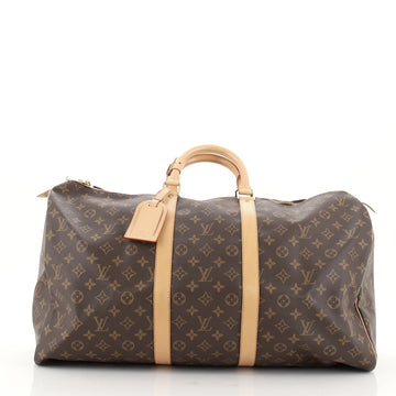 Louis Vuitton Keepall Bag Monogram Canvas 55