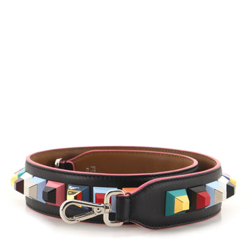 Fendi Strap You Shoulder Strap Studded Leather