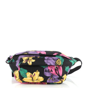 Balenciaga Wheel Belt Bag Printed Nylon Small