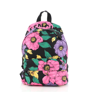 Balenciaga Wheel Backpack Printed Nylon Small