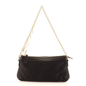 Gucci Charm Chain Pochette Satin