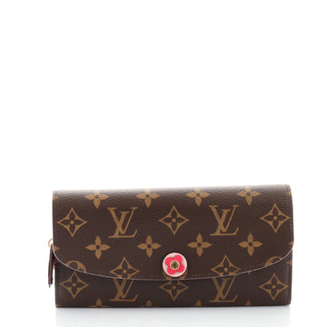 Louis Vuitton Emilie Wallet Limited Edition Blooming Flowers Monogram Canvas