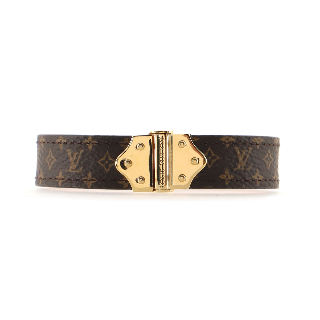 Louis Vuitton Nano Monogram Leather Bracelet