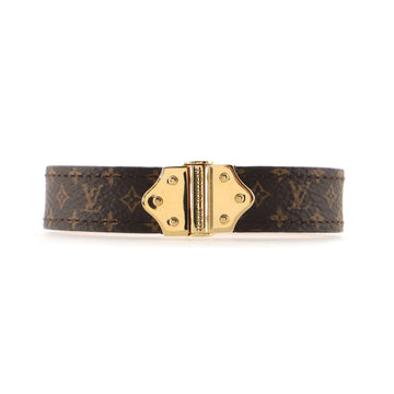 Louis Vuitton Nano Monogram Bracelet Monogram Canvas and Metal