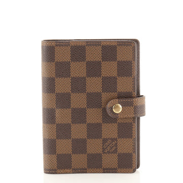 Louis Vuitton Ring Agenda Cover Damier PM