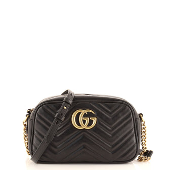 Gucci GG Marmont Shoulder Bag Matelasse Leather Small