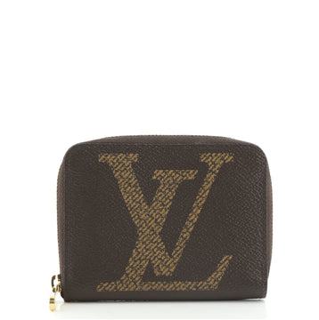Louis Vuitton Zippy Coin Purse Reverse Monogram Giant