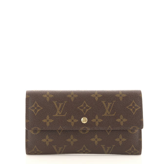Louis Vuitton Vintage Sarah Wallet Monogram Canvas