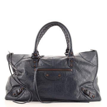 Balenciaga Work Classic Studs Bag Leather